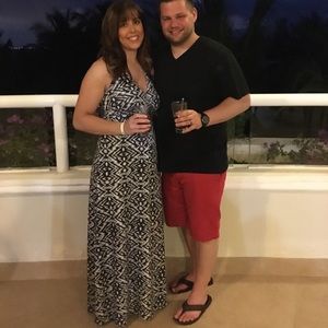 Maxi dress size Medium (8-10)